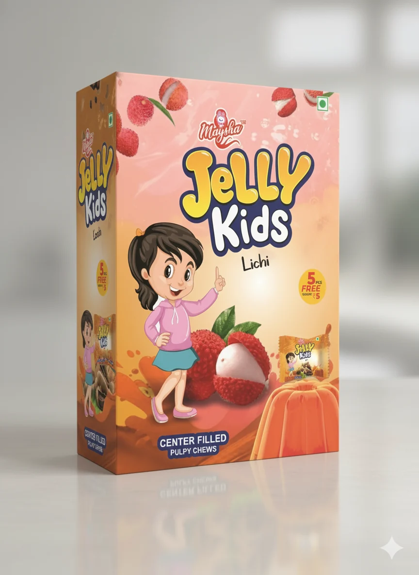 Maysha Jelly Kids – Litchi Flavor