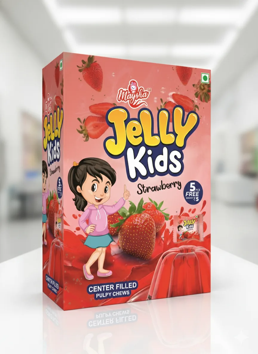 Maysha Jelly Kids – Strawberry Flavor